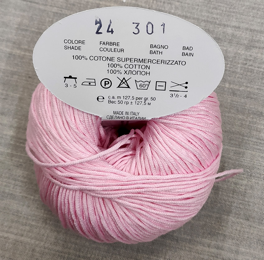 Gomitolo cotone egiziano BBB gr. 50 - immagine 2