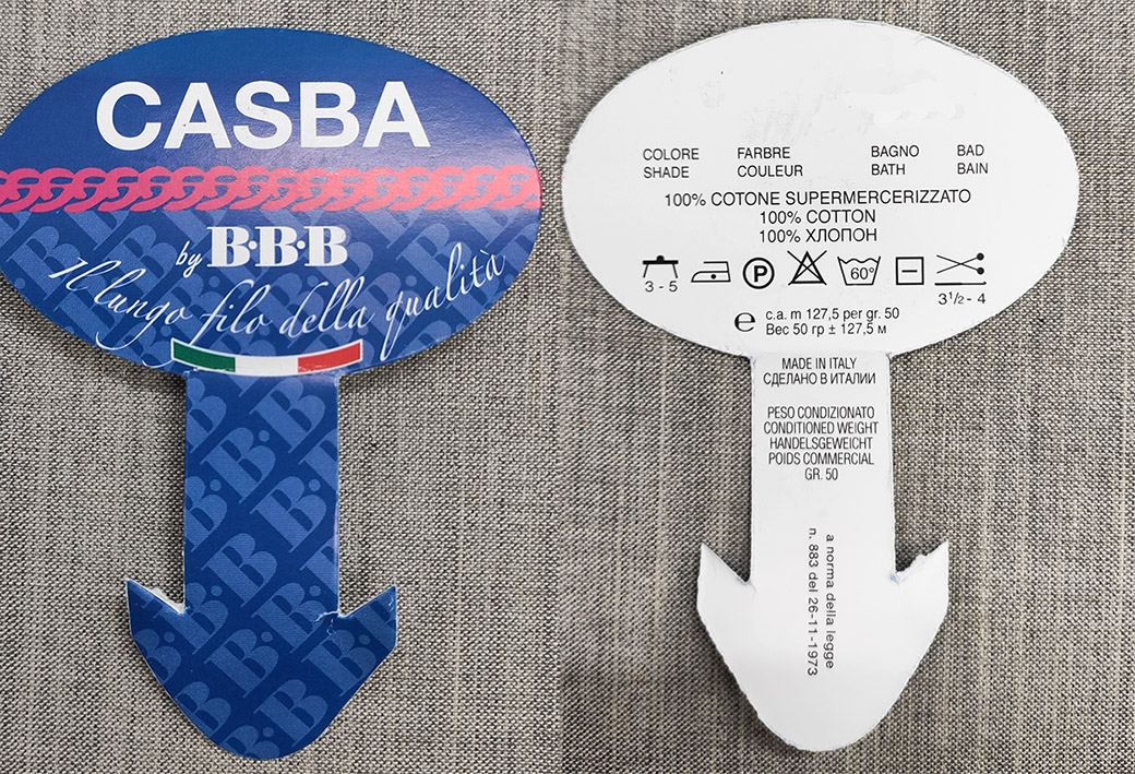 Stringa gomitolo cotone Stringa gomitolo cotone