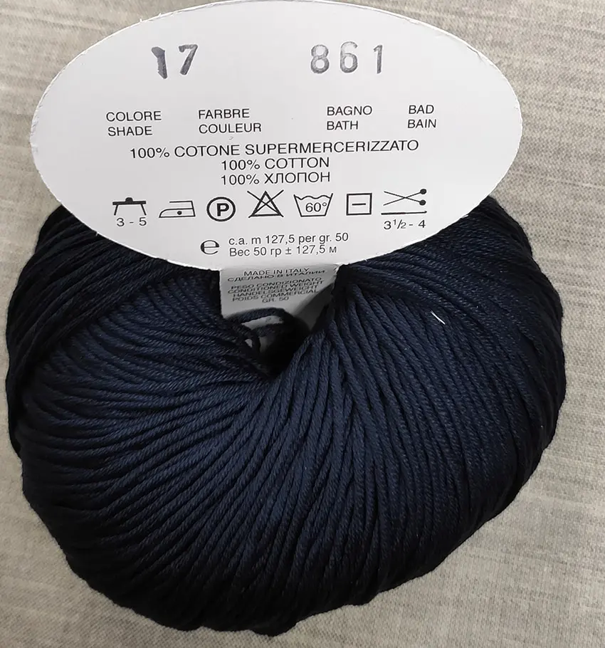 Gomitolo cotone egiziano BBB gr. 50 - immagine 5