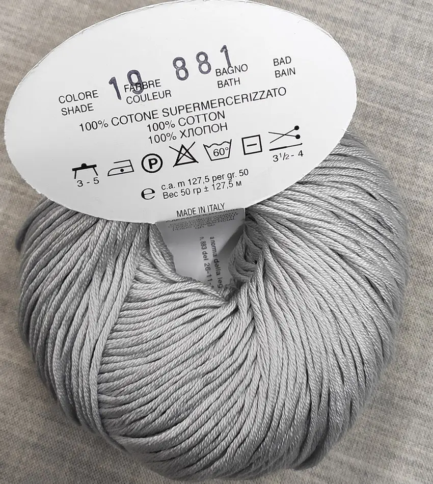 Gomitolo cotone egiziano BBB gr. 50 - immagine 4