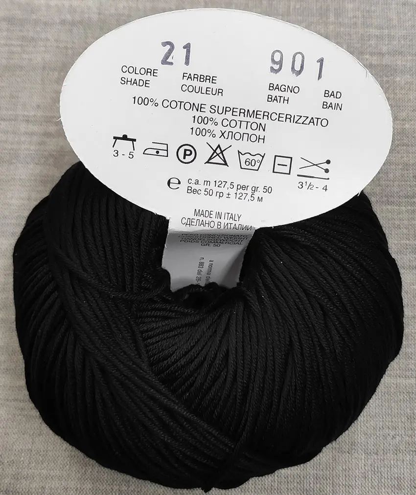 Gomitolo cotone egiziano BBB gr. 50 - immagine 3
