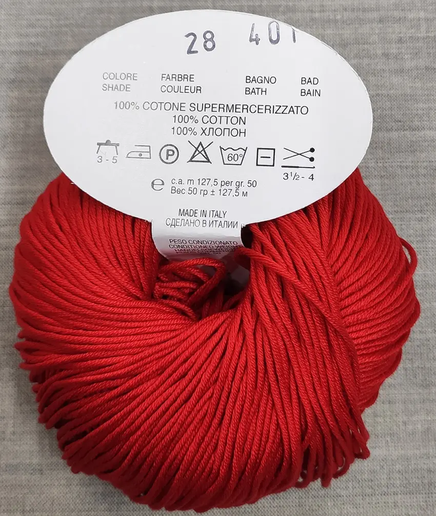 Gomitolo cotone egiziano BBB gr. 50 - immagine 16