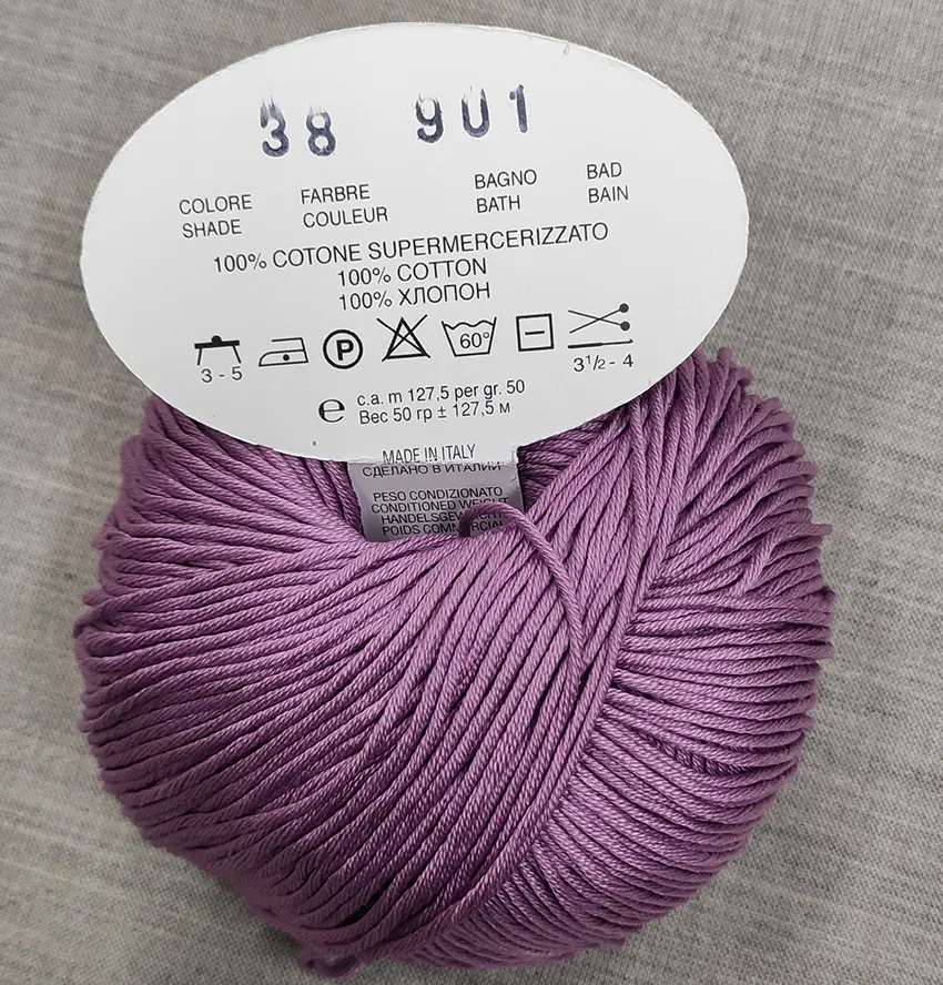 Gomitolo cotone egiziano BBB gr. 50 - immagine 14