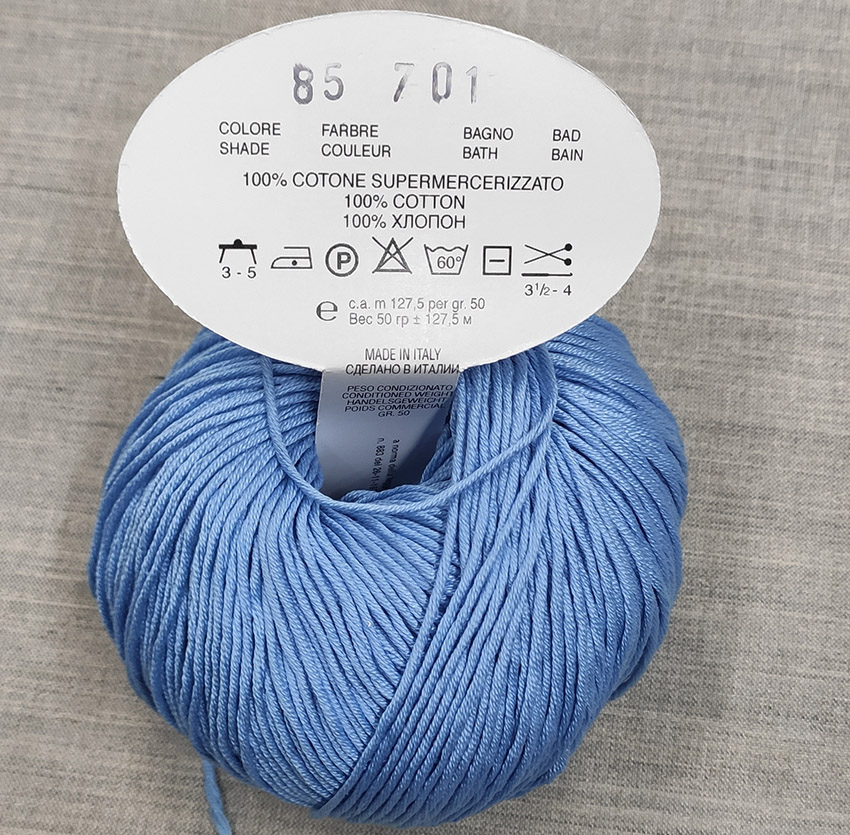 Gomitolo cotone egiziano BBB gr. 50