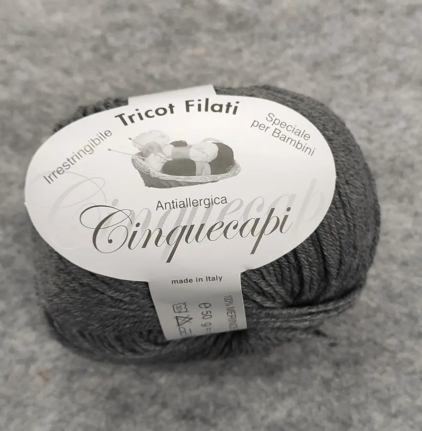 Gomitolo lana merinos cinque capi col. 05