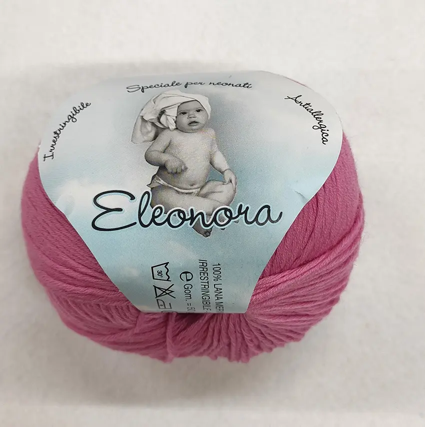 Gomitolo Lana merinos ELEONORA gr. 50 - immagine 3