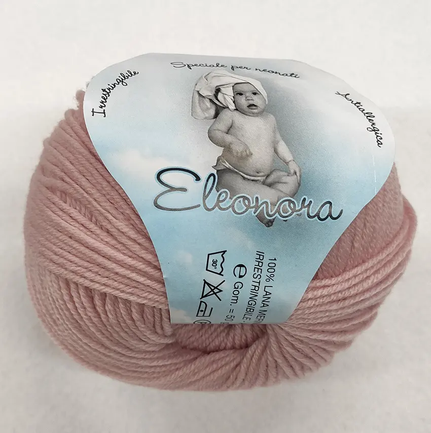 Gomitolo Lana merinos ELEONORA gr. 50 - immagine 5