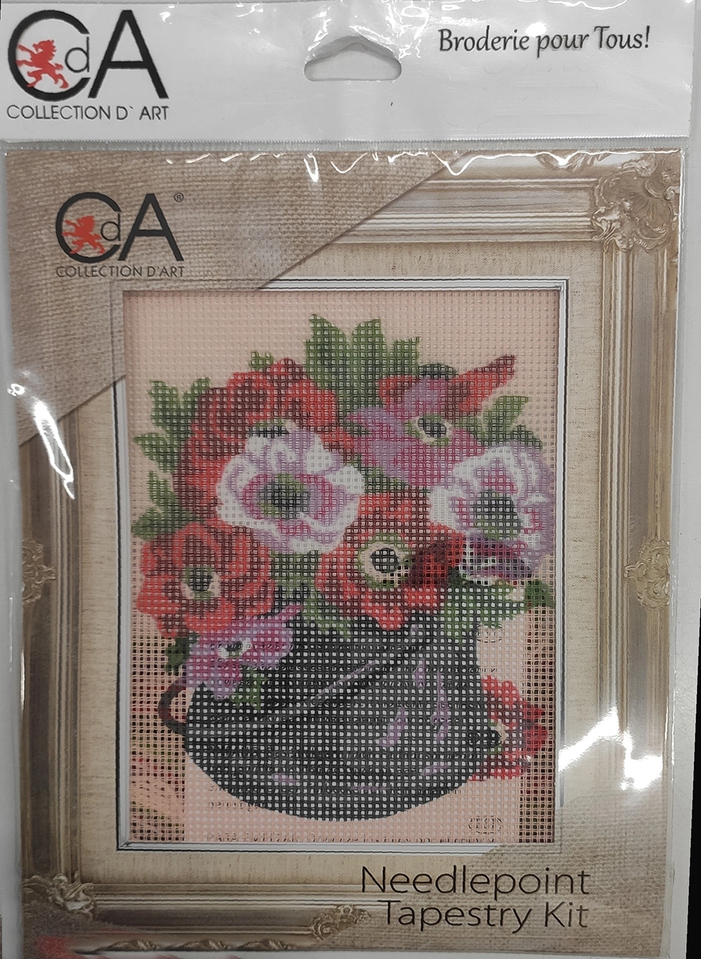 Collection d'art ricamo per tutti immagine prestampata di fiori