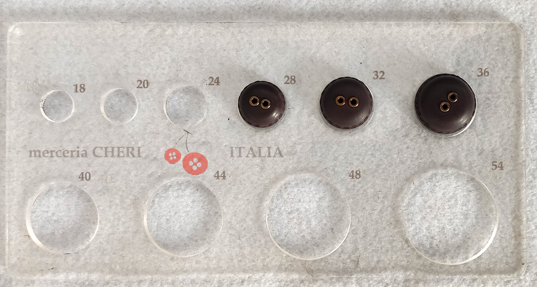 Bottone vintage anni 60 V1063 - immagine 5