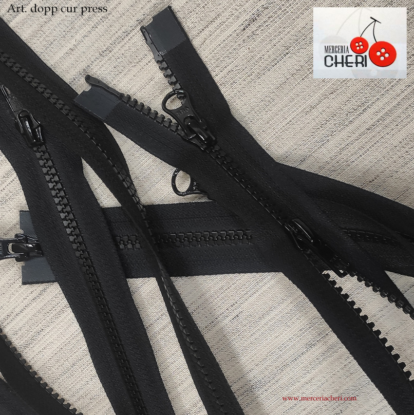 YKK Cerniera doppio cursore pressofusa