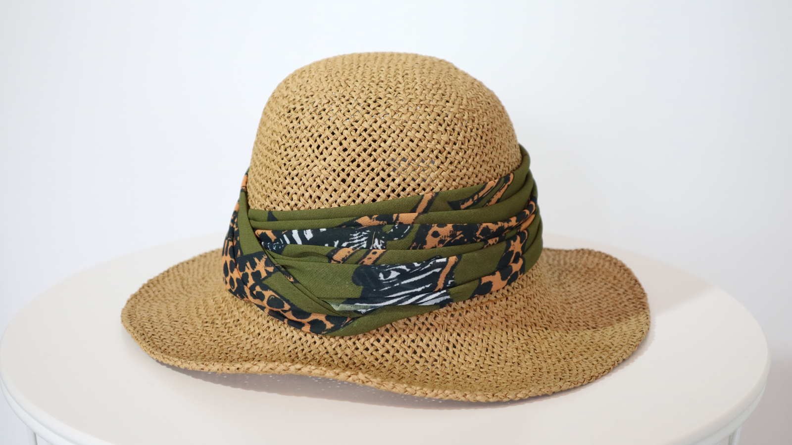 Cappello da spiaggia traforato Paglia - immagine 3