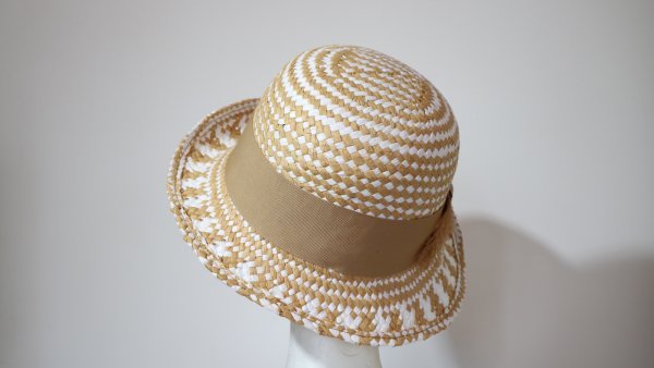 Cappello da passeggiata traforato Paglia con fiocco - immagine 3