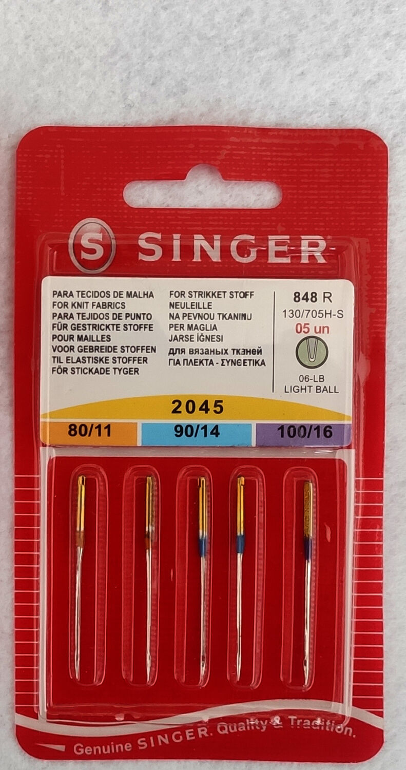 Aghi Singer 2045 per maglina - immagine 5