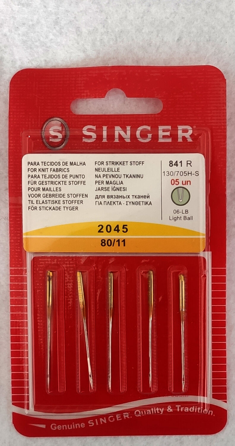 Aghi Singer 2045 per maglina - immagine 4