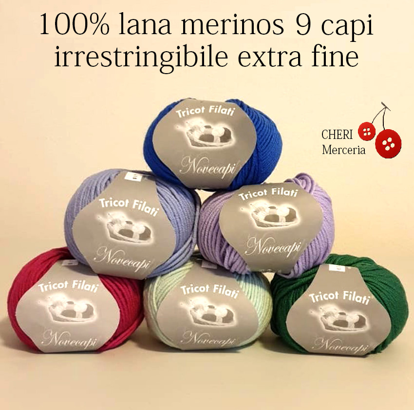 Lana merinos  extra fine 9 capi - immagine 3