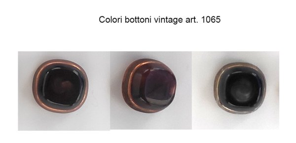 Bottone vintage anni 70 V1065 - immagine 3