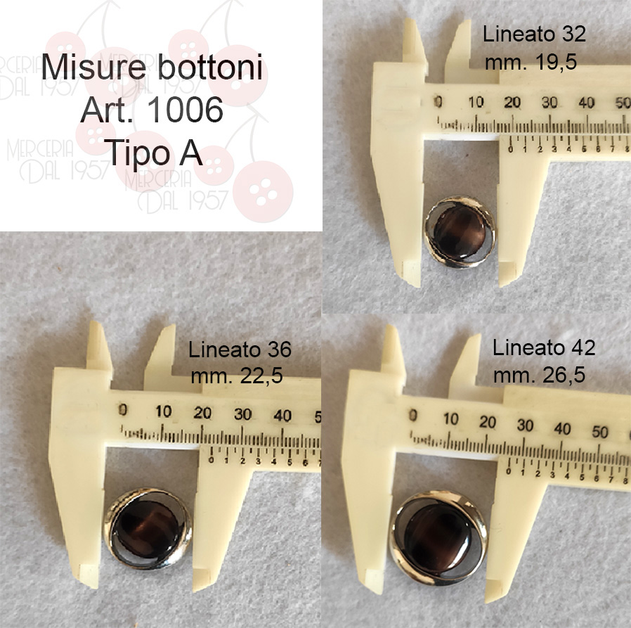 Bottone vintage tipico design anni 70 - immagine 7