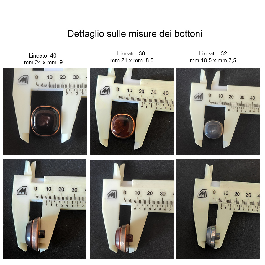 Bottone vintage anni 70 V1065 - immagine 6