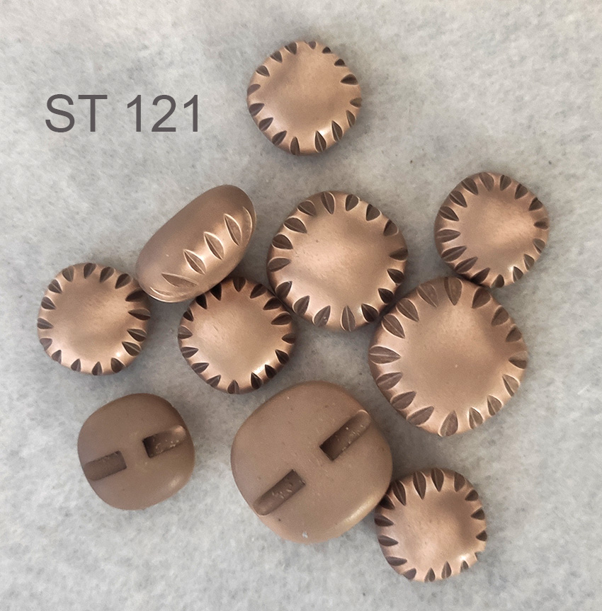 Set bottoni vintage selezionati - immagine 12