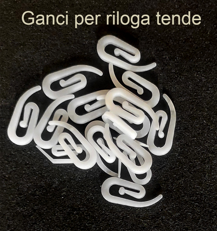 ganci per tende - Merceria Cheri - Rimini