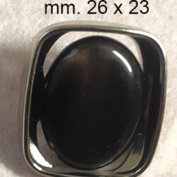 Bottone vintage tipico design anni 70 - Tipo B Grande mm. 26 x 23