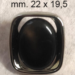 Bottone vintage tipico design anni 70 - Tipo B Medio mm. 22 x 19.5