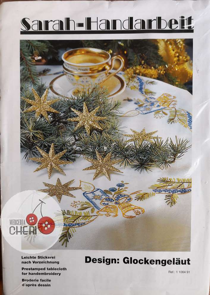 Tovaglia per ricamo punto croce (kit completo)