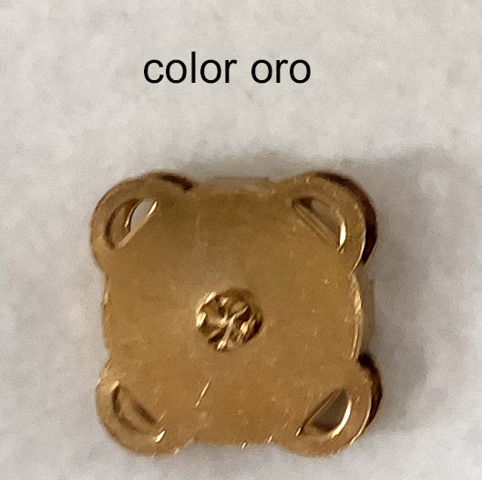 Chiusura clip calamitata - color Oro
