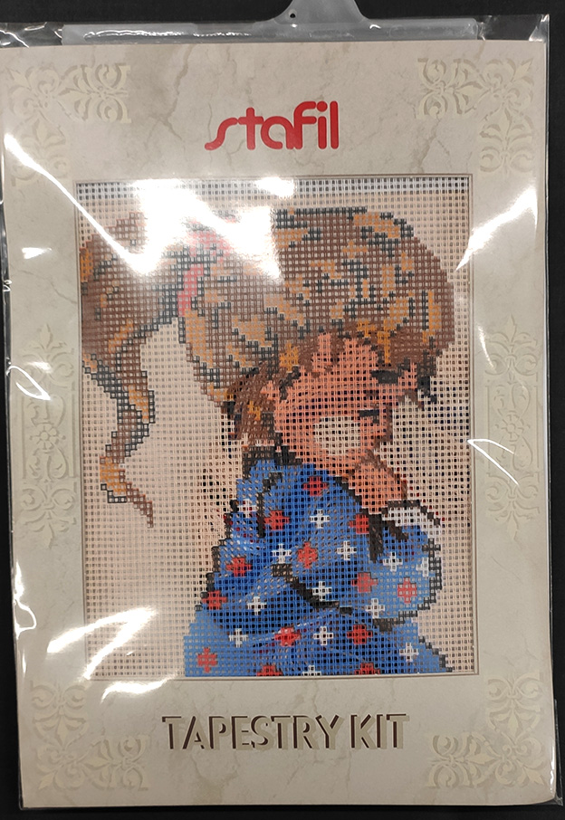 Tapestry kit Bimba che prega - immagine 2