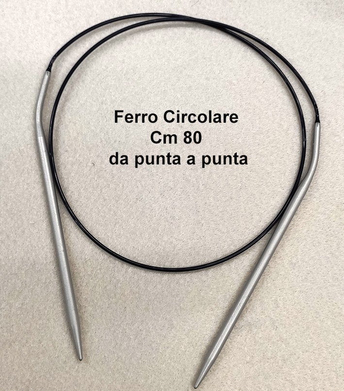 Ferro circolare x lavoro a maglia