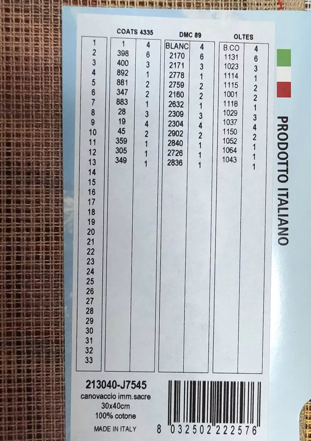 Papa BENEDETTO XVI da ricamare cm 30x40 - immagine 2