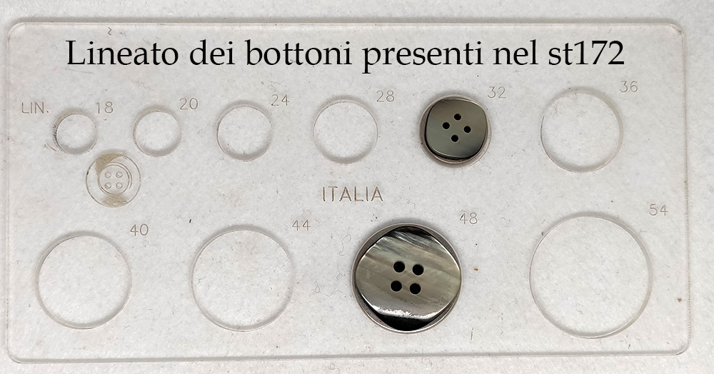 set di bottoni vintage st172 - immagine 3