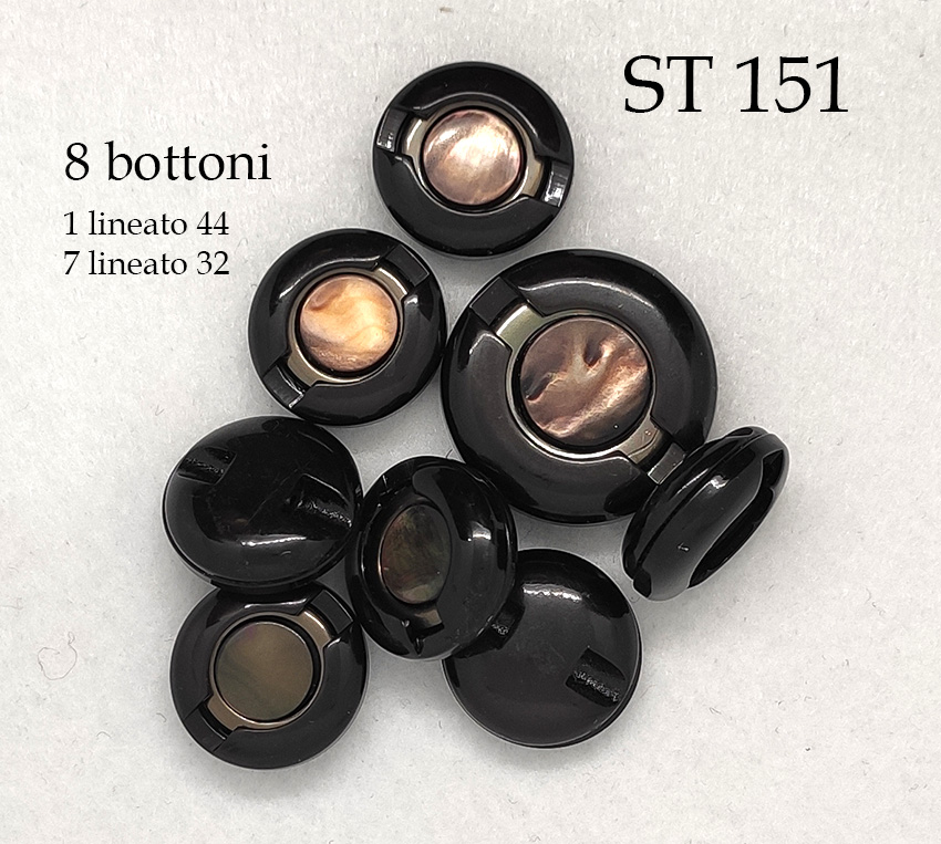 8 Bottoni vintage anni 70