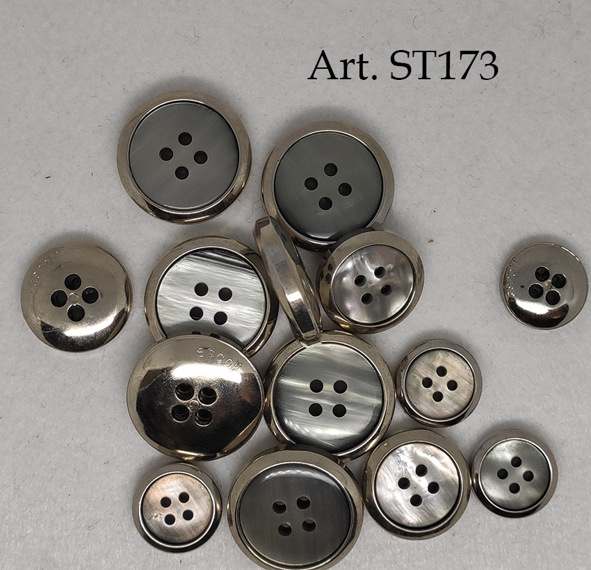 Set di bottoni vintage st173 anni 70