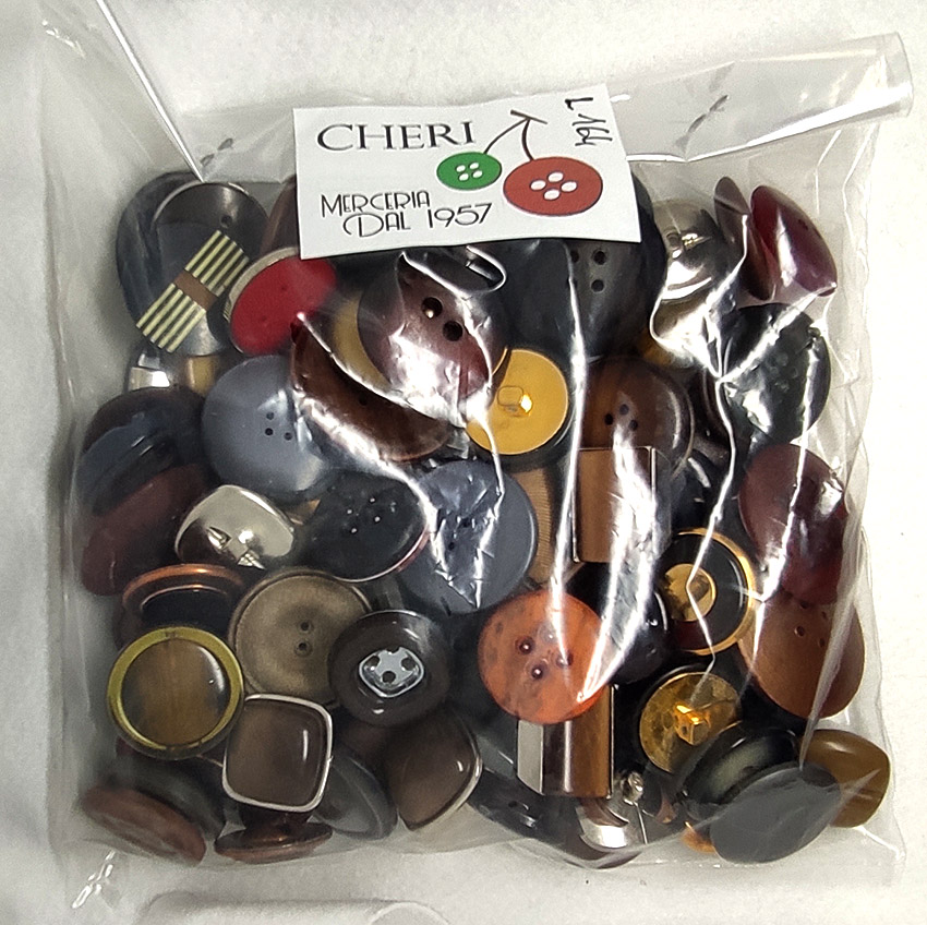 50 coppie di bottoni vintage anni 60 70 80 - immagine 2