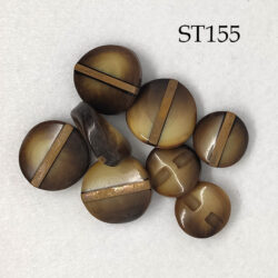 set di 8 bottoni vintage metà 70