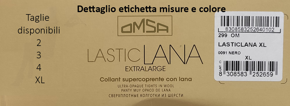 lastic lana omsa