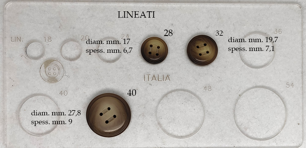 set di 17 bottoni vintage  dei primi anni 70 - immagine 2