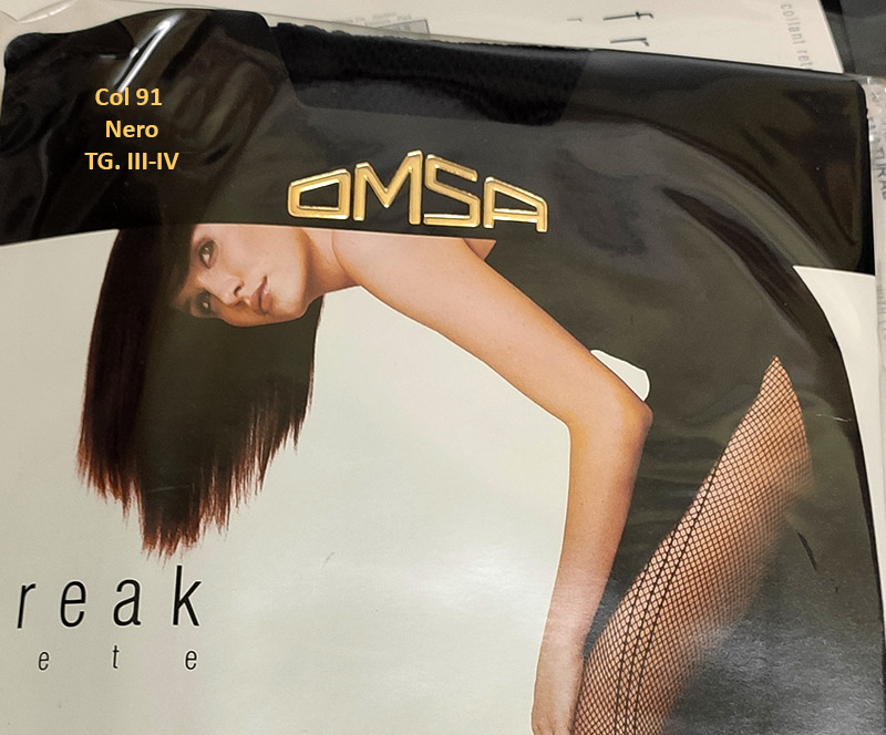 Omsa Freak Collant rete con lycra - immagine 4