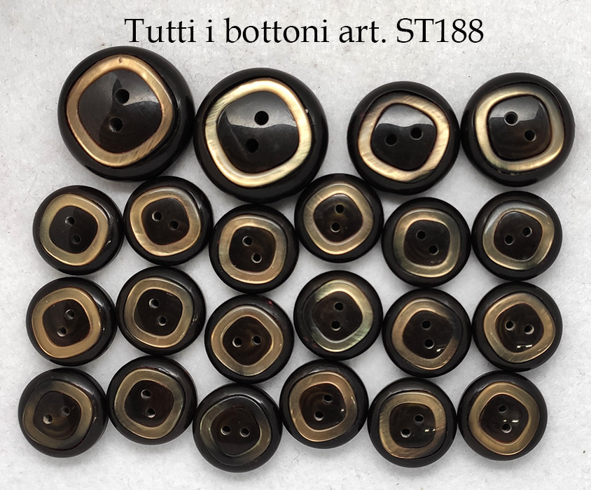 set di 22 bottoni vintage  dei primi anni 80 - immagine 3