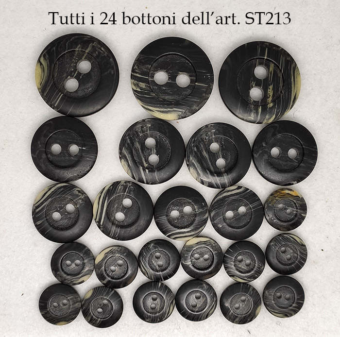 24 bottoni vintage  di fine anni 70 - immagine 3