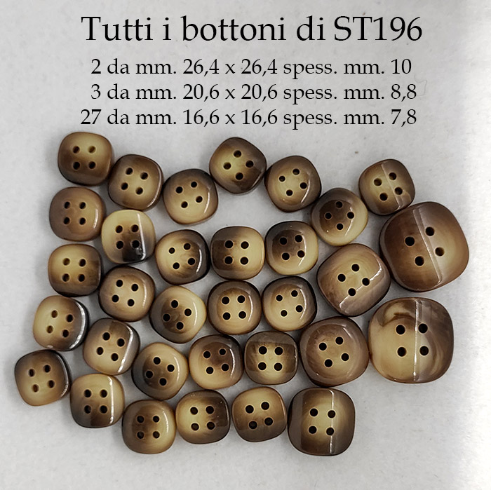 Ultimi 32 bottoni vintage anni 70 - immagine 3