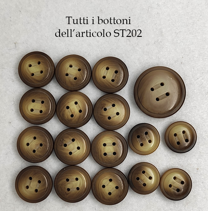 set di 17 bottoni vintage  dei primi anni 70 - immagine 4