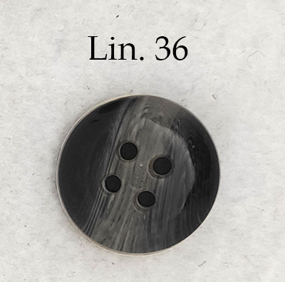 Bottone vintage quattro fori anni 70 - immagine 6