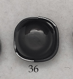 Bottone vintage quadrato anni 70 - immagine 6