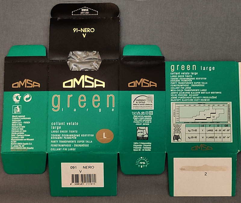Omsa Green collant velato - immagine 5
