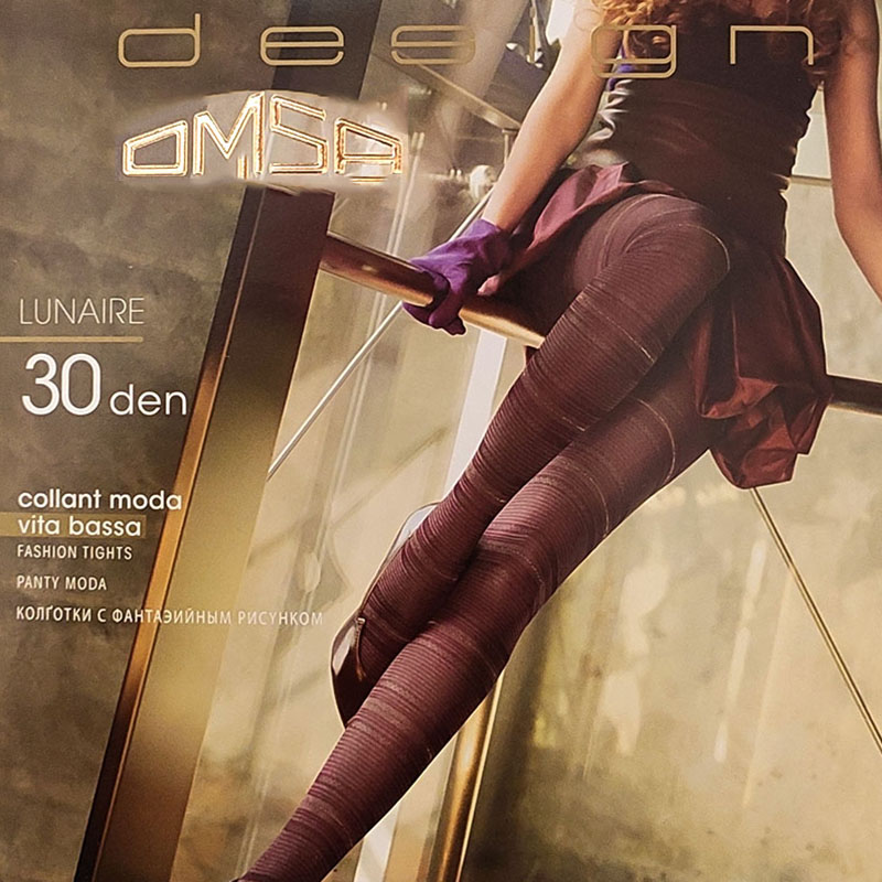 Design Lunaire 30 den collant vita bassa