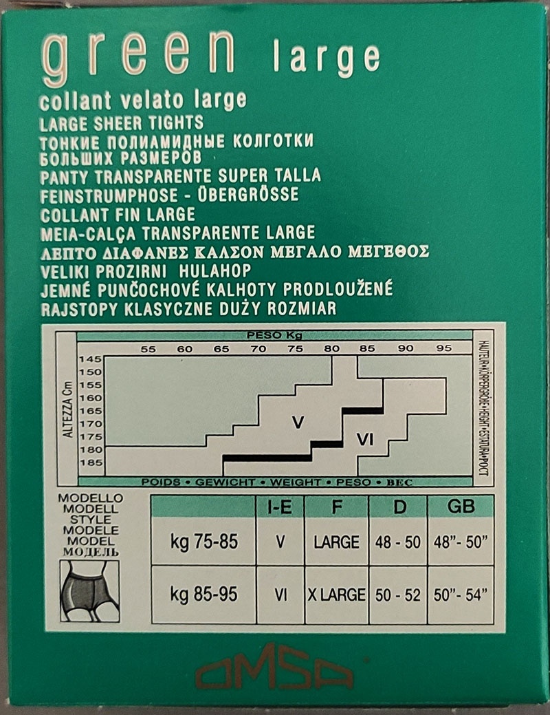 Omsa Green collant velato - immagine 3