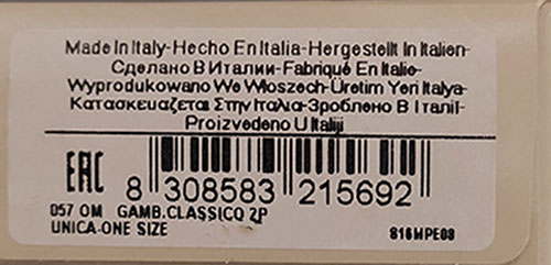 Gambaletto classico 20 den Omsa due paia - immagine 4