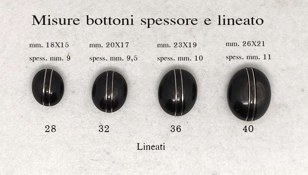 Bottone vintage ovale bombato anni 70 - immagine 3